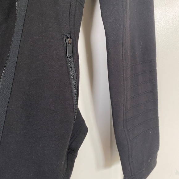 Athleta Black Zip-up Jacket Womens Size S/P - Picture 4 of 5